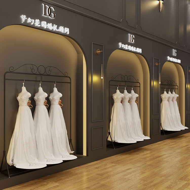  bridal gown display racks