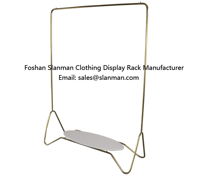Retail Clothing Store Furniture Display Rack Clothes Hanging Stand