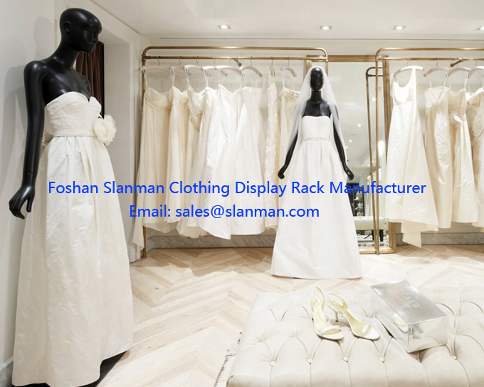 Wedding Photography Gallery Display Stand For Wedding Dress